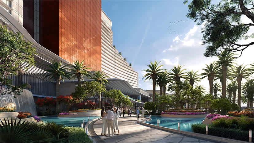 Wynn Al Marjan Island Ras Al Khaimah interieur et exterieur du projet 1