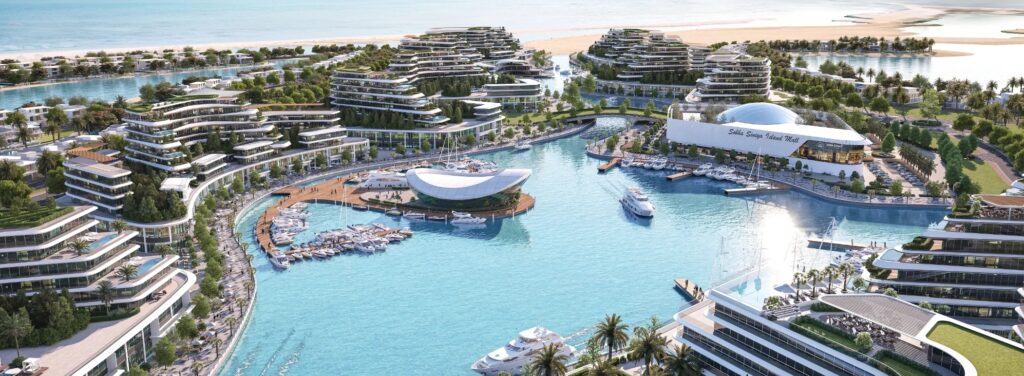 Lancement de Downtown Umm Al Qaiwain en front de mer Siniya Island