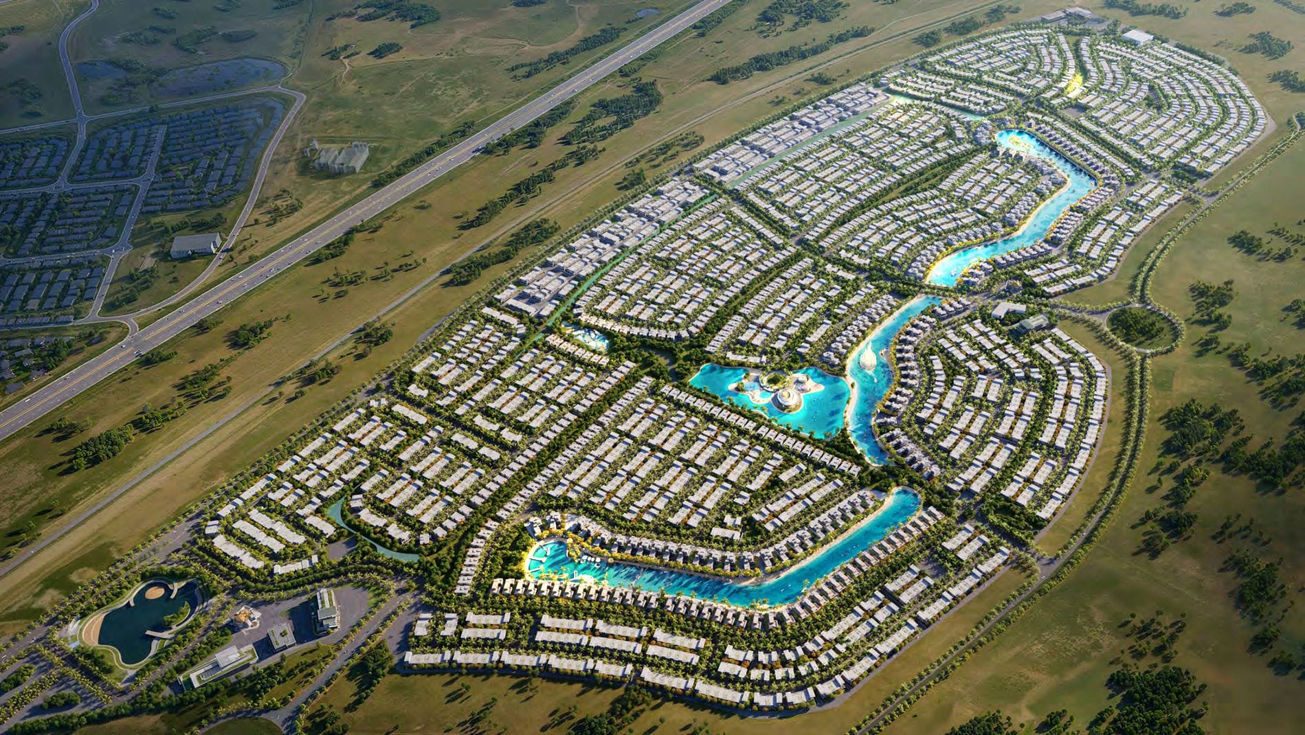 Damac Islands townhouses et villas à Dubailand