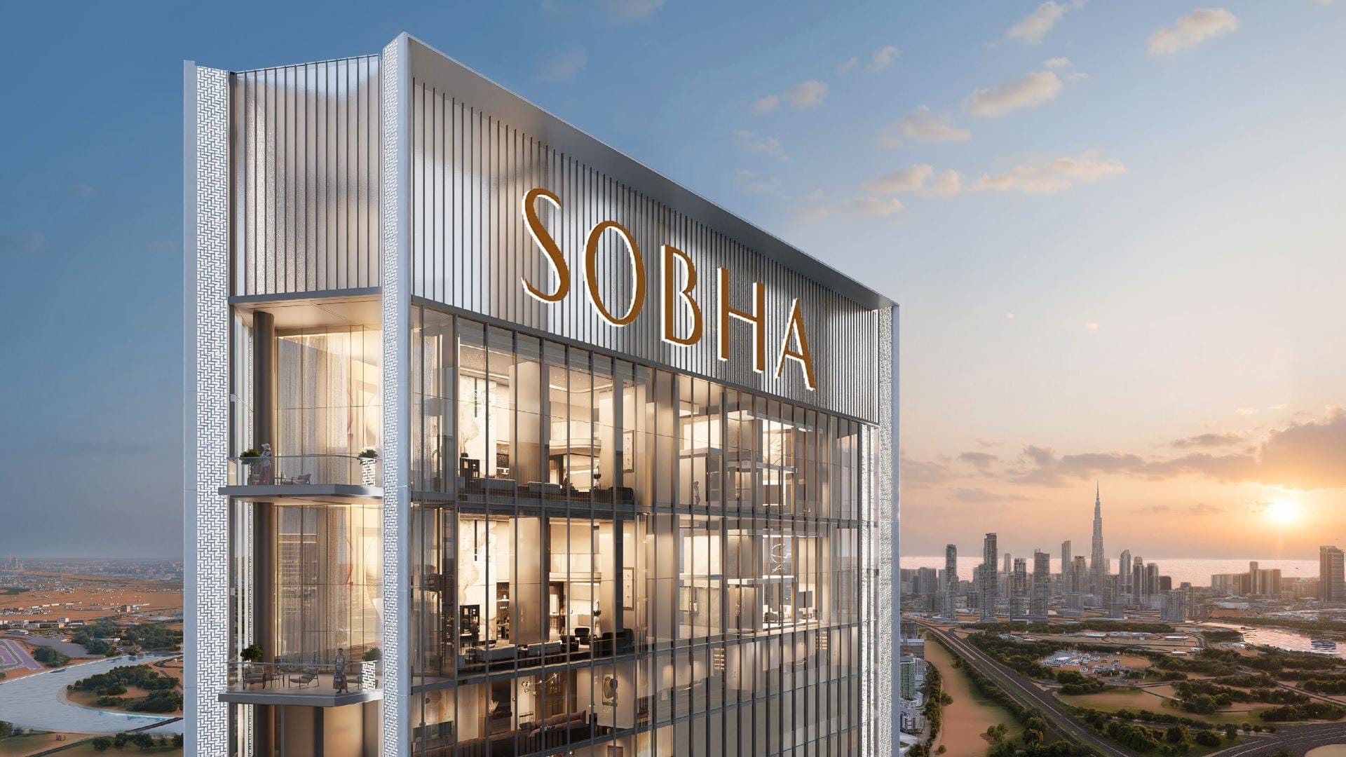 Lancement de The S à Sobha Hartland II par Sobha Realty rendus 3D