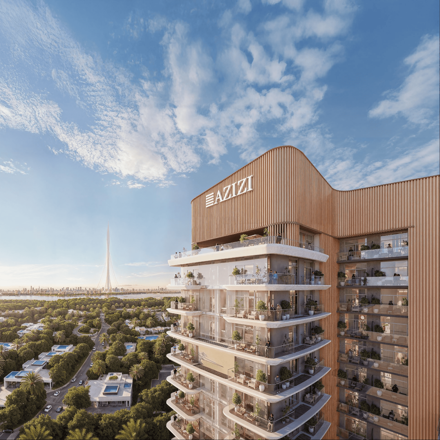 Azizi David appartements à Al Jaddaf Dubai