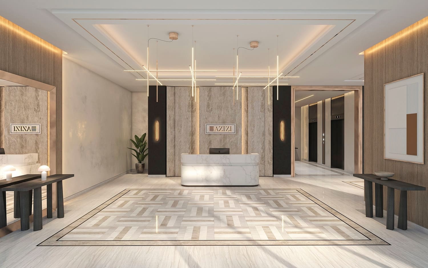 Azizi David appartements à Al Jaddaf Dubai