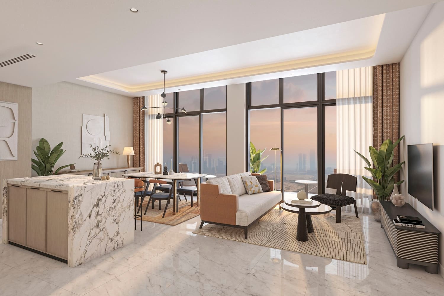 Azizi David appartements à Al Jaddaf Dubai