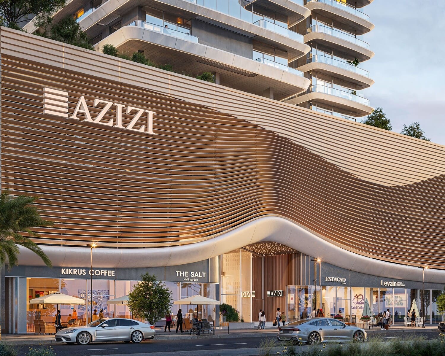 Azizi David appartements à Al Jaddaf Dubai