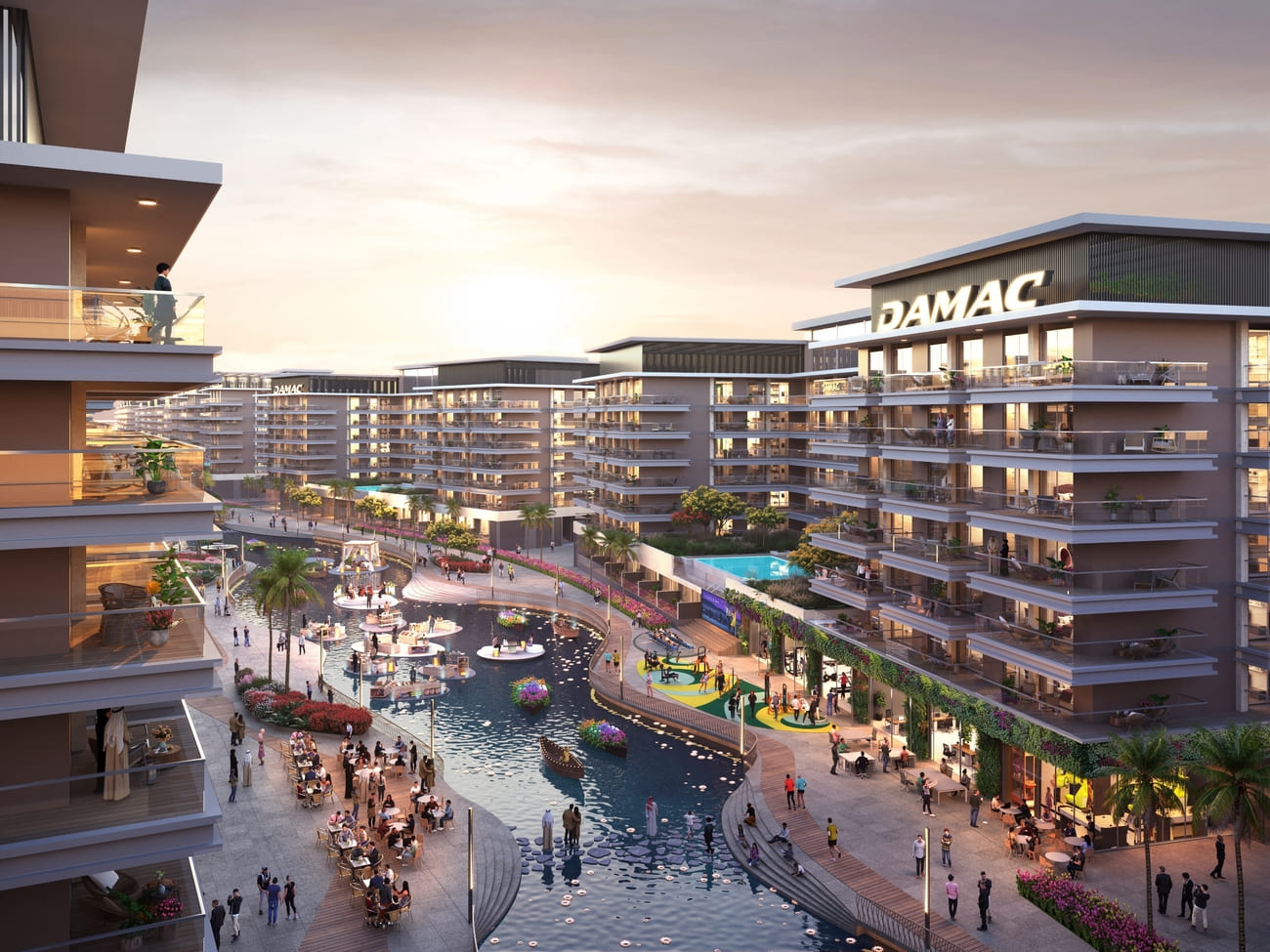 Damac Riverside Views appartements à Riverside Dubai