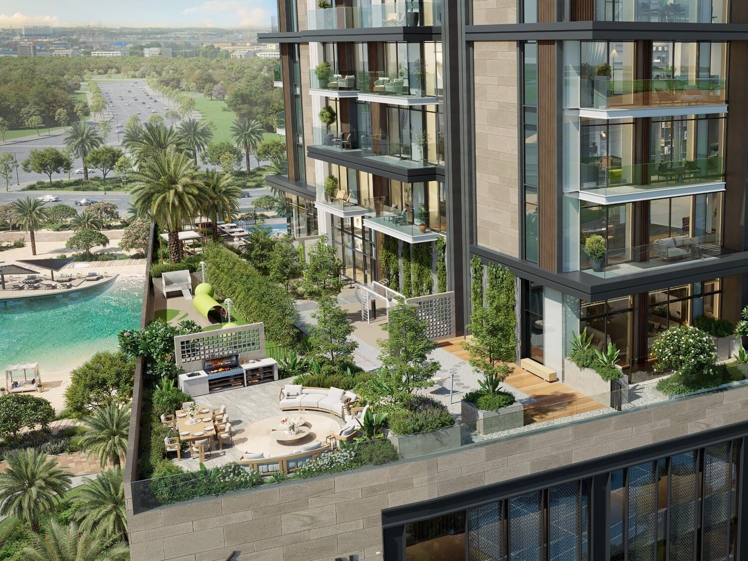 Ellington Riverton House appartements à Meydan Dubai