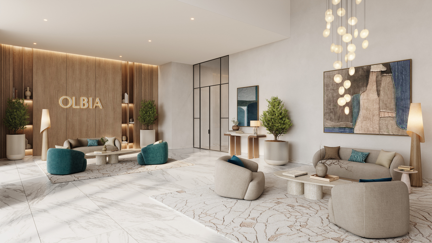 Olbia par Nshama Group appartements à Town Square Dubai