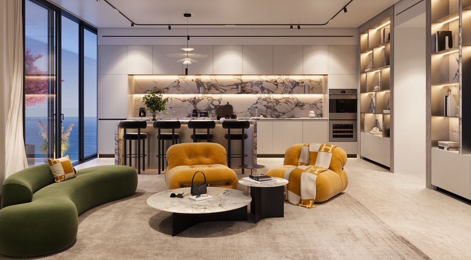 Villa Del Brunello Mr. Eight Development appartements de luxe à Dubai Islands