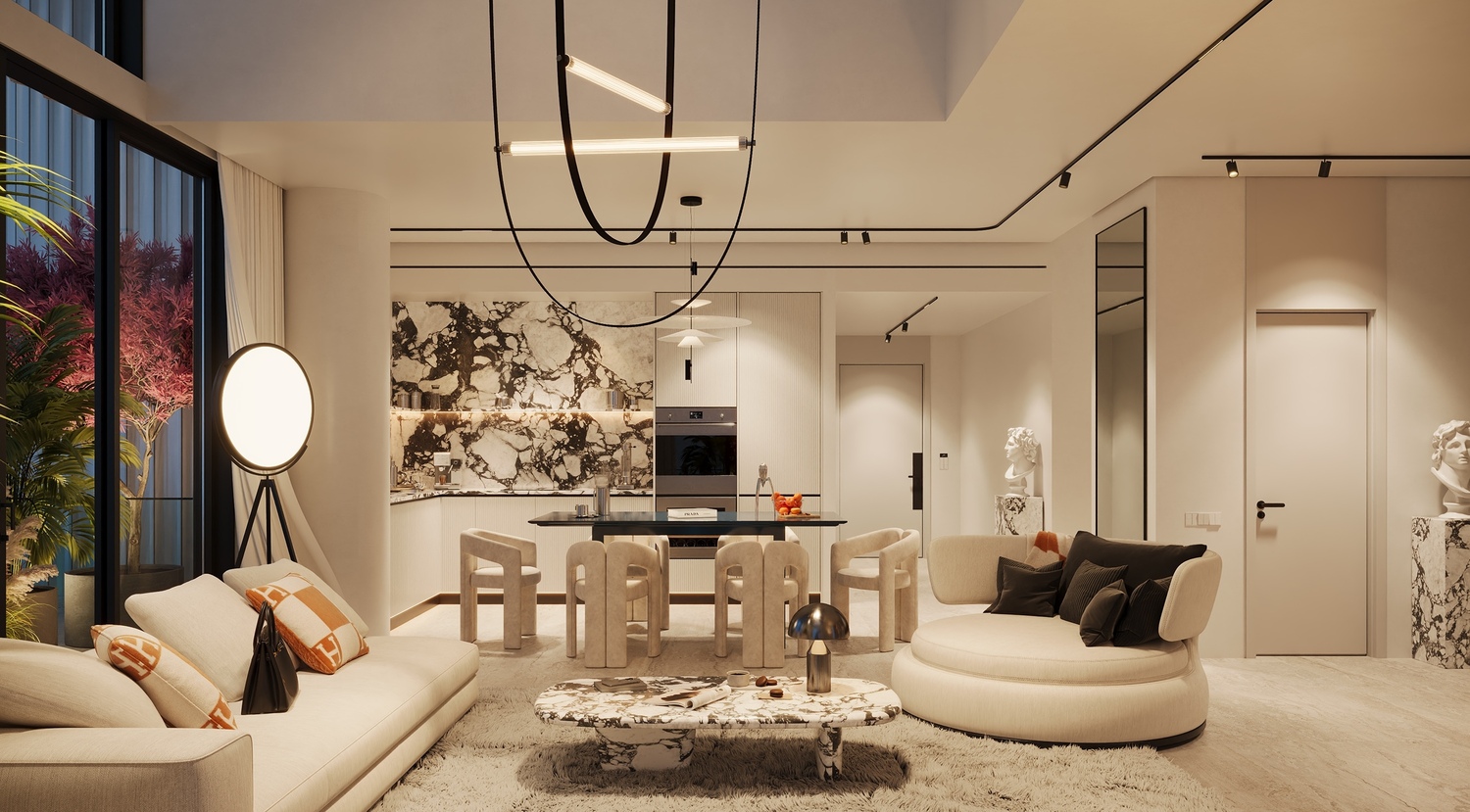 Villa Del Brunello Mr. Eight Development appartements de luxe à Dubai Islands