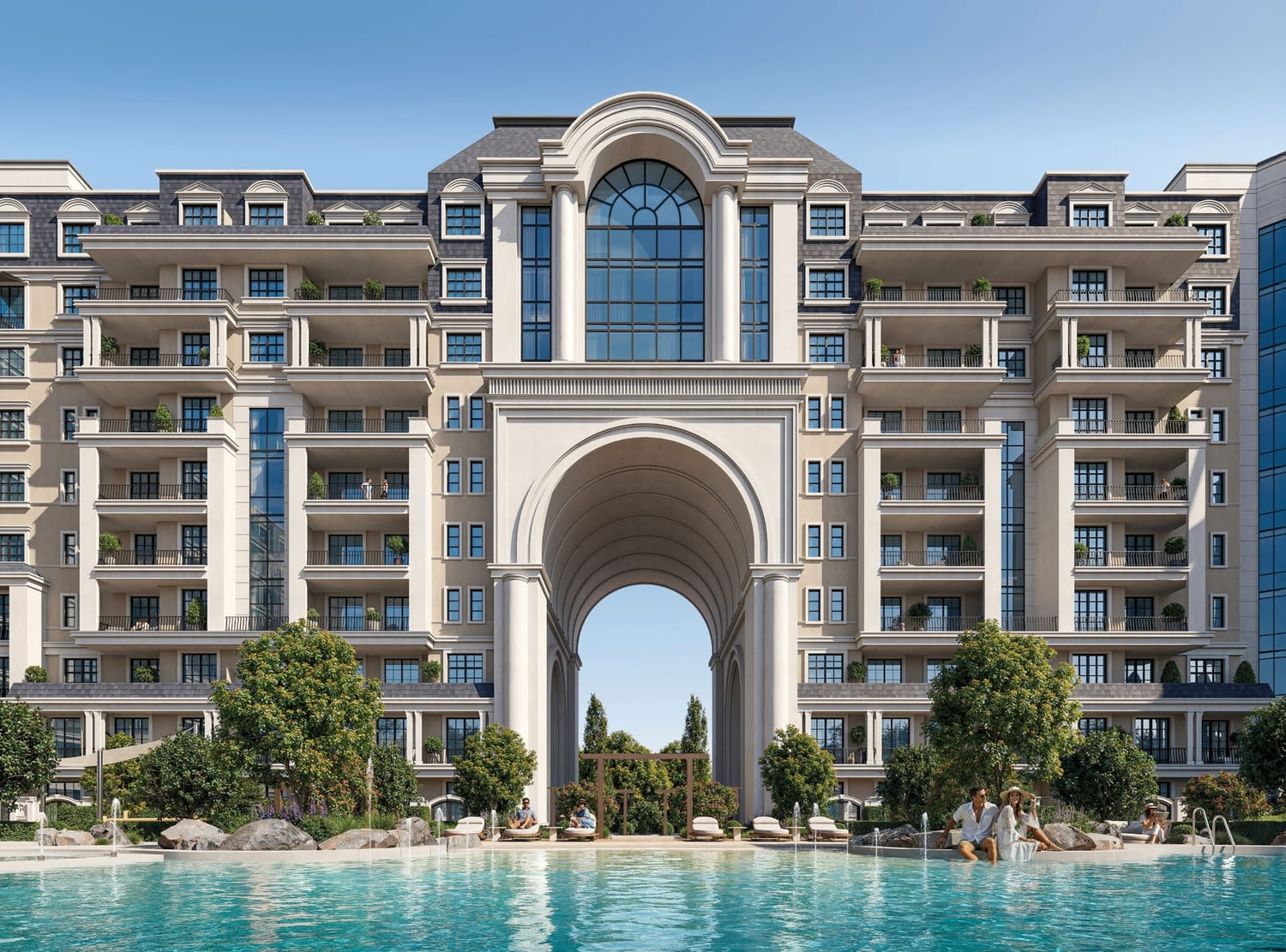 Bab Al Qasr Garden Residence 66 appartements à Masdar City Abu Dhabi