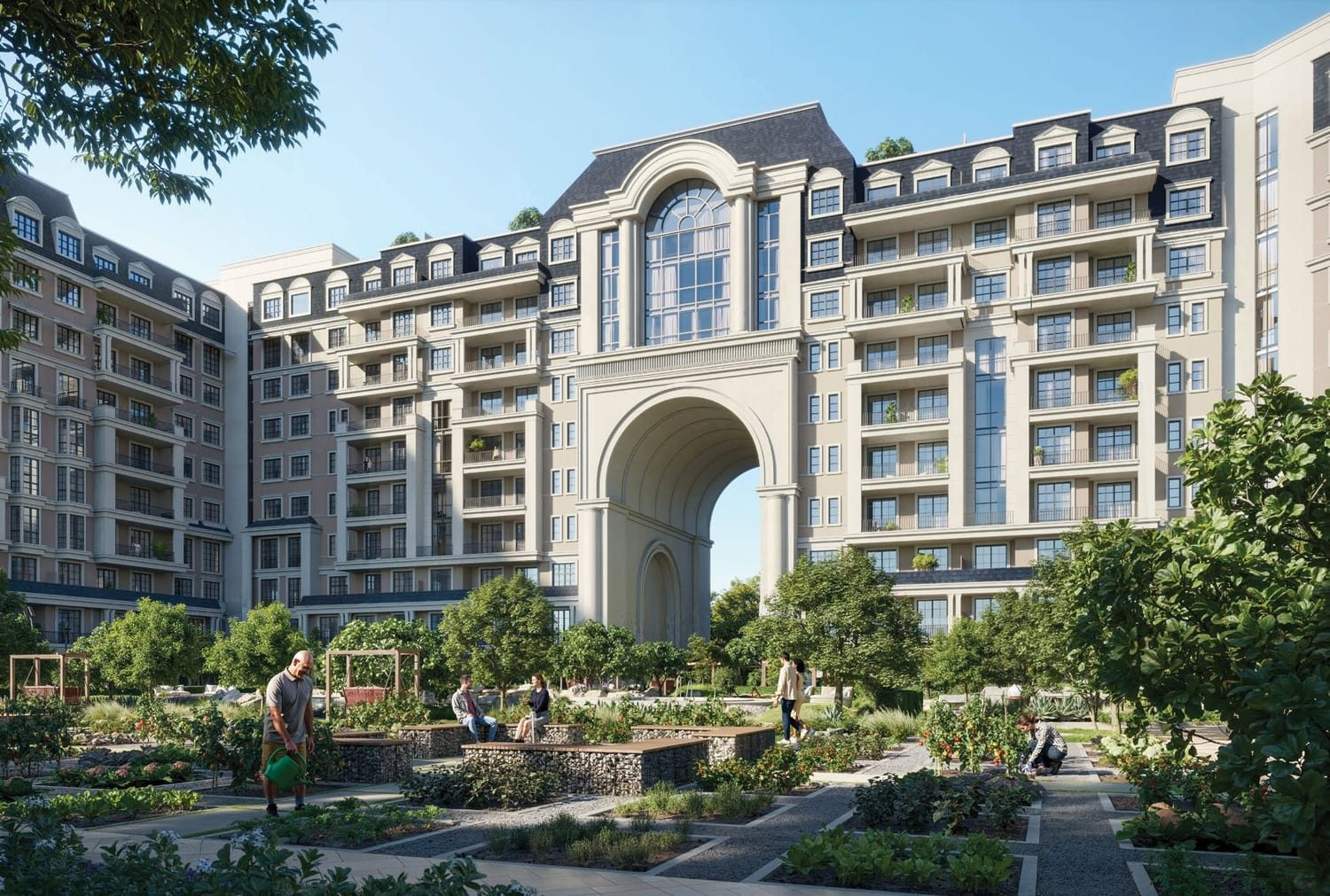 Bab Al Qasr Garden Residence 66 appartements à Masdar City Abu Dhabi