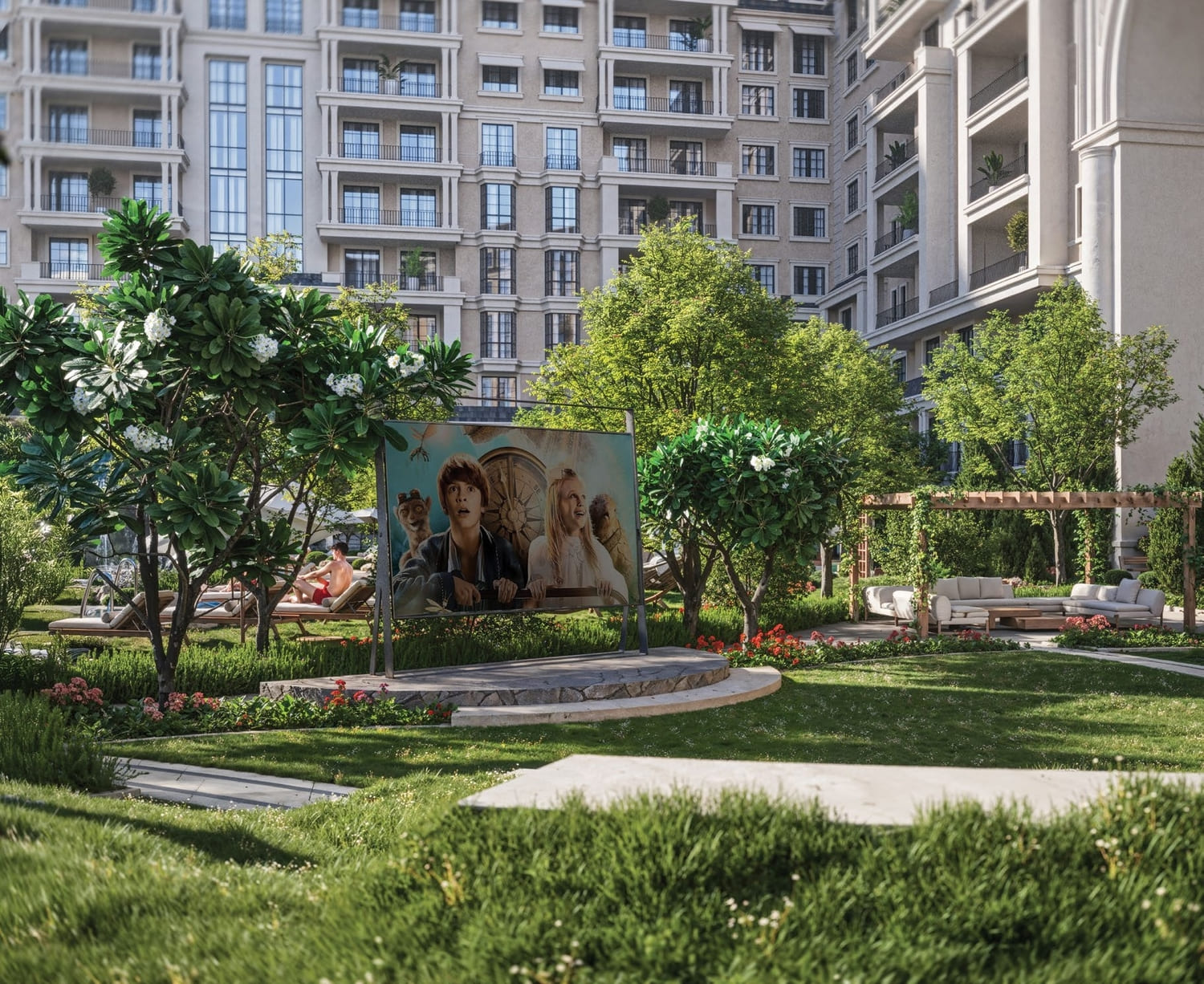 Bab Al Qasr Garden Residence 66 appartements à Masdar City Abu Dhabi