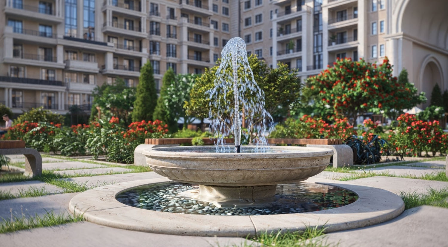 Bab Al Qasr Garden Residence 66 appartements à Masdar City Abu Dhabi