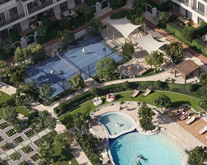 Bab Al Qasr Garden Residence 66 appartements à Masdar City Abu Dhabi