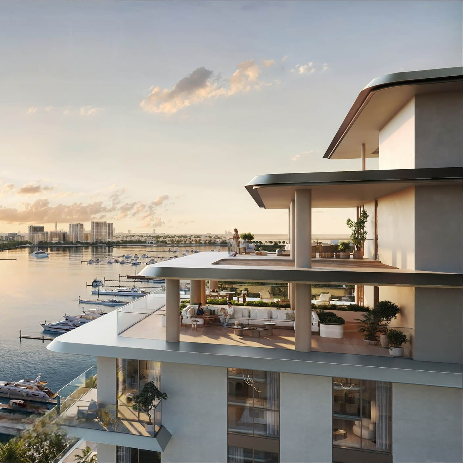 Emaar Aurea appartements à Rashid Yachts and Marina Dubai