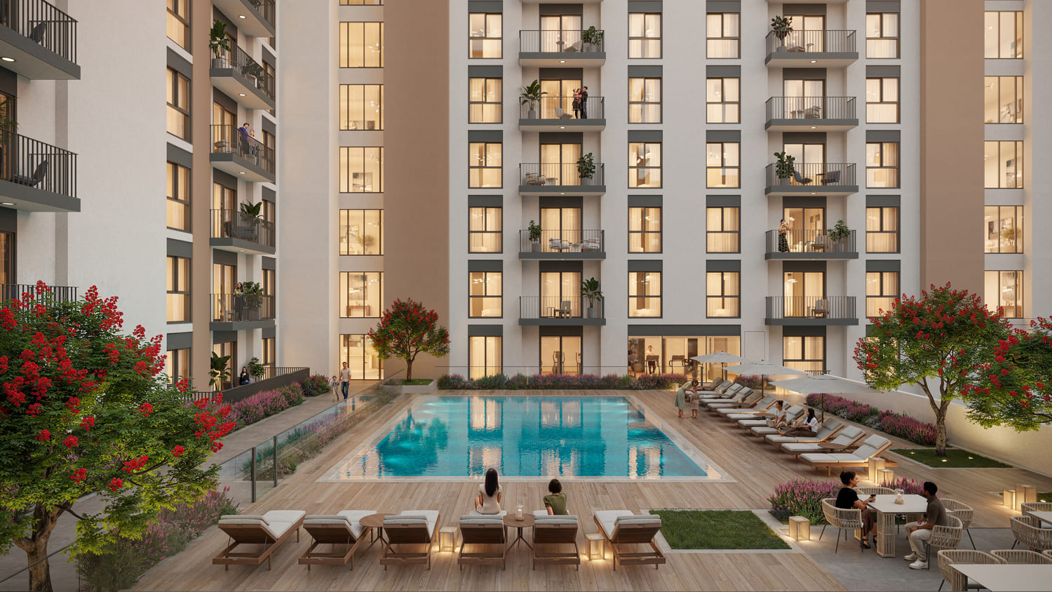 Fiori Residences Nshama Group appartements à Town Square Dubai