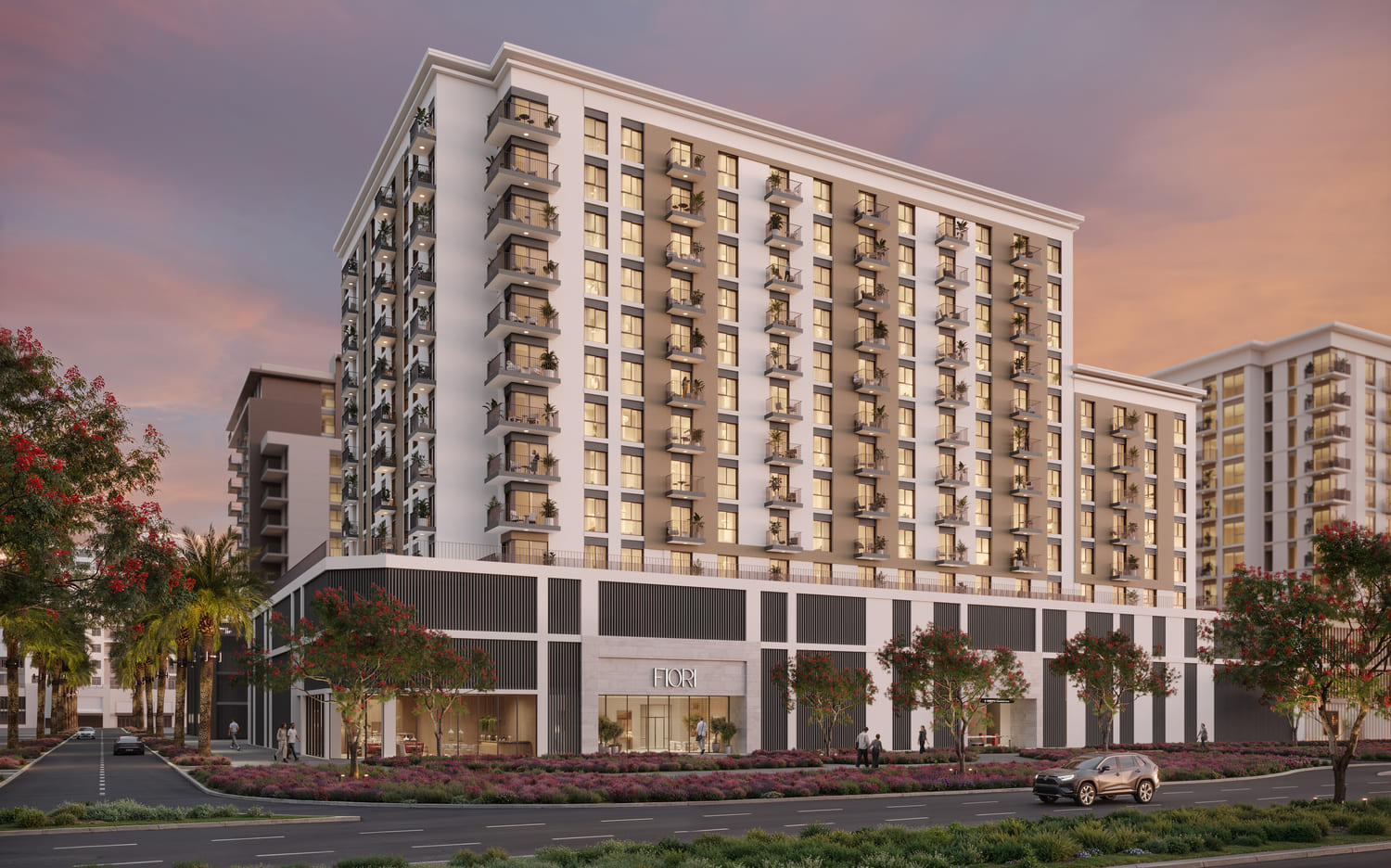 Fiori Residences Nshama Group appartements à Town Square Dubai