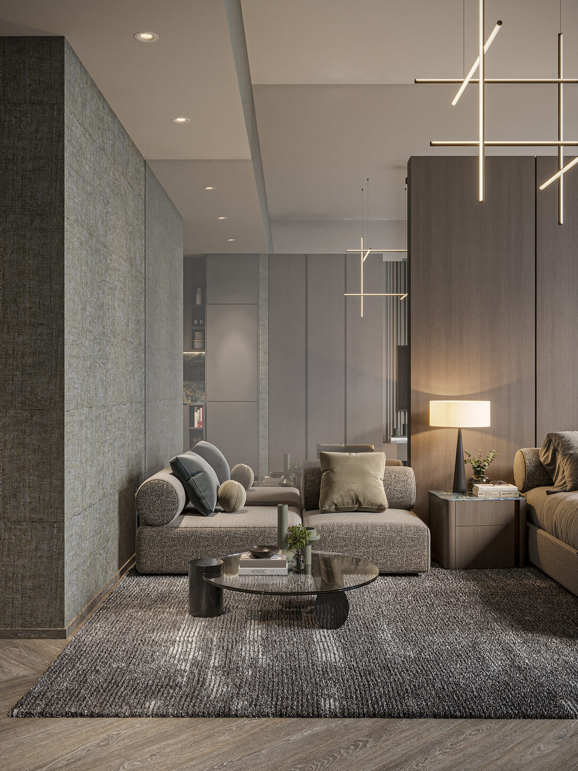 The Central Downtown AQUA Properties appartements à Arjan Dubai