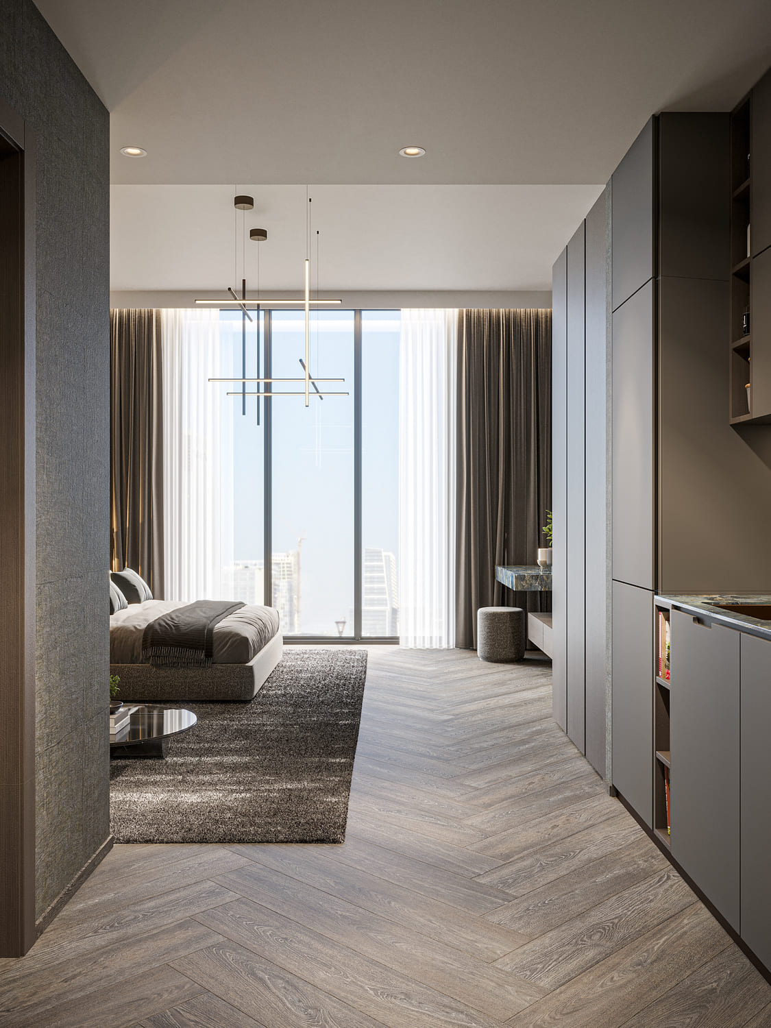 The Central Downtown AQUA Properties appartements à Arjan Dubai