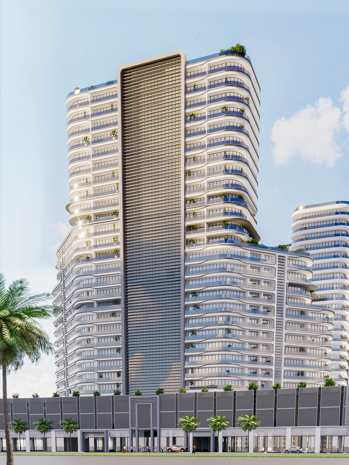 The Central Downtown AQUA Properties appartements à Arjan Dubai