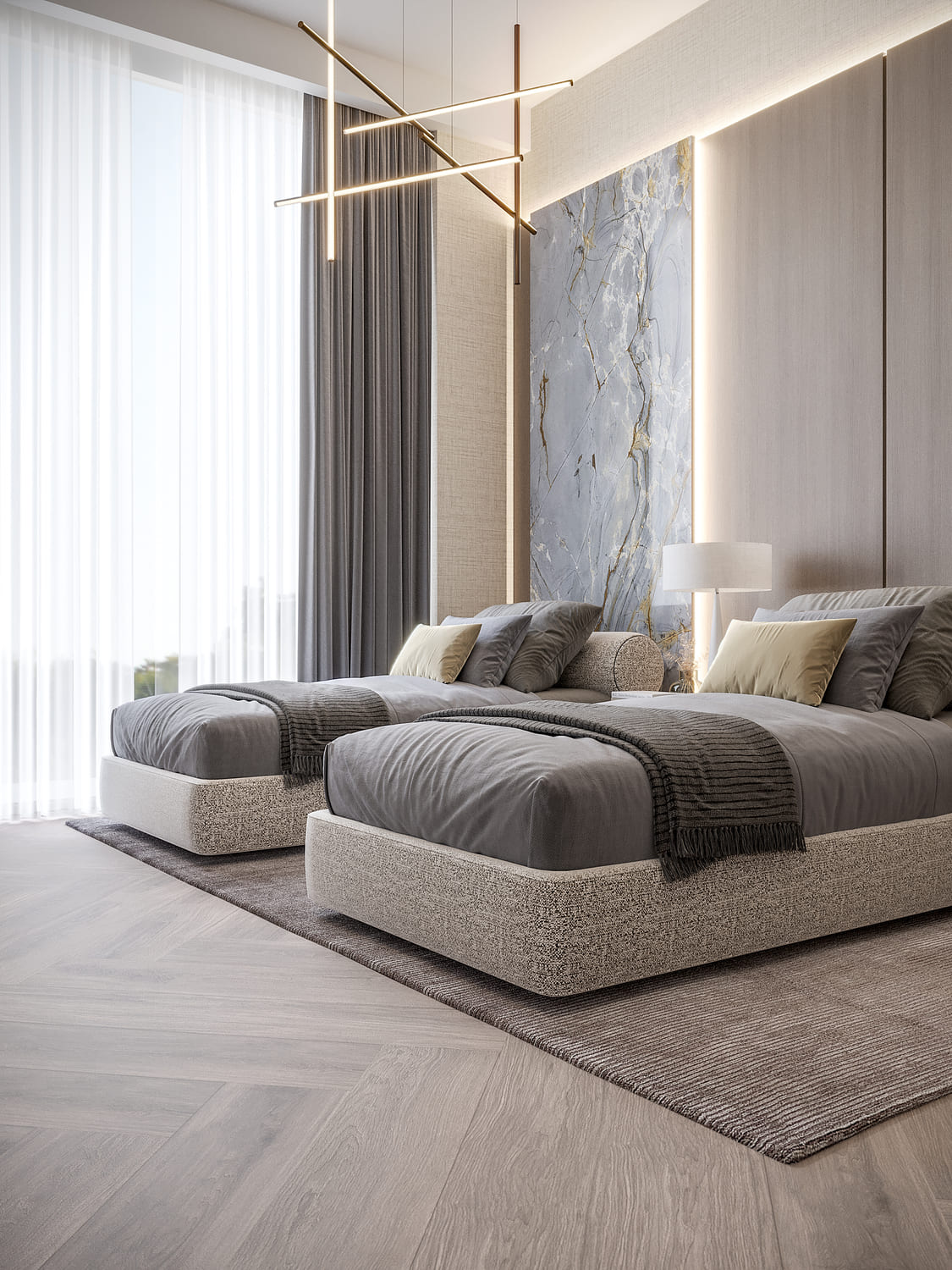 The Central Downtown AQUA Properties appartements à Arjan Dubai