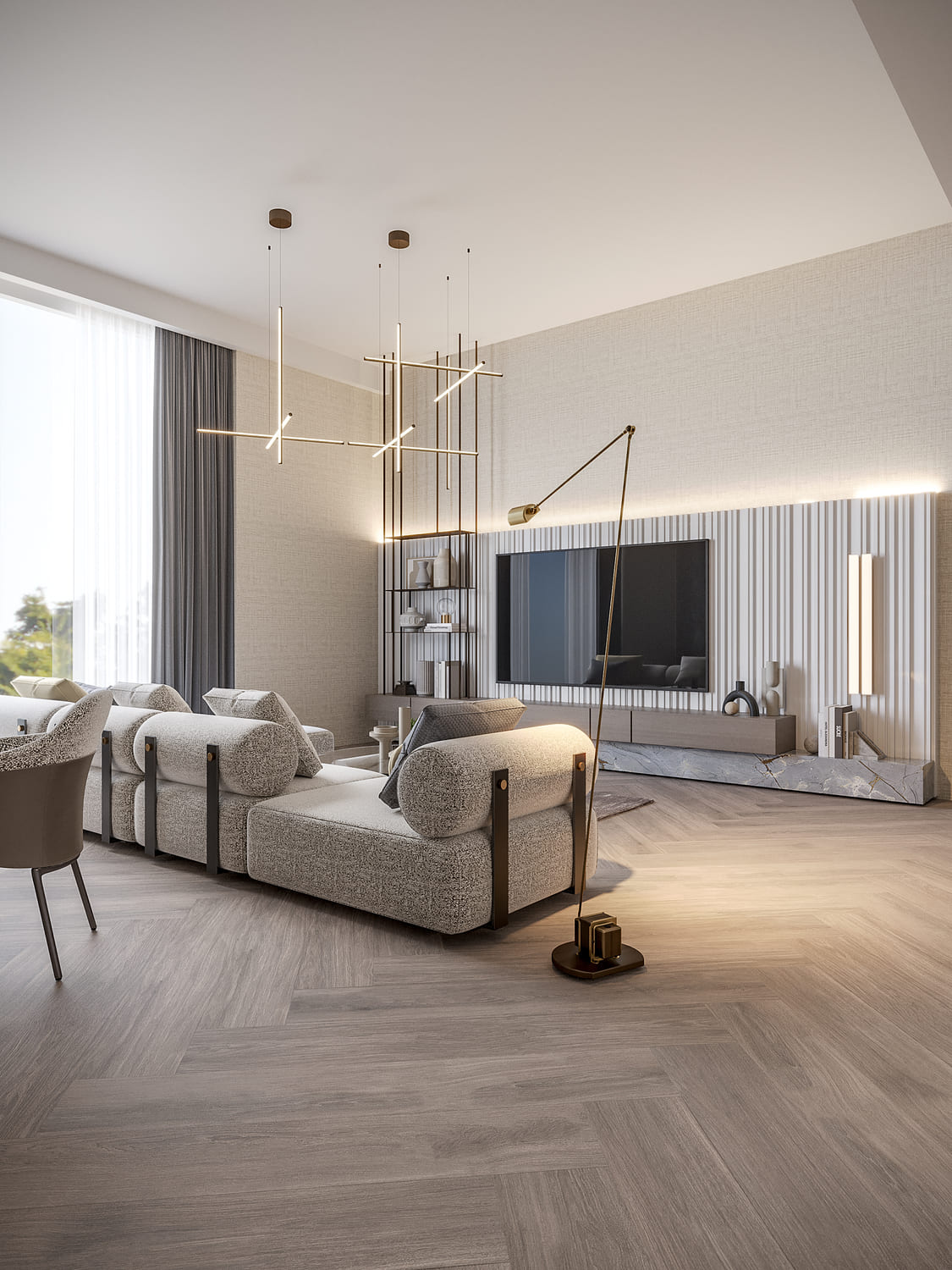 The Central Downtown AQUA Properties appartements à Arjan Dubai