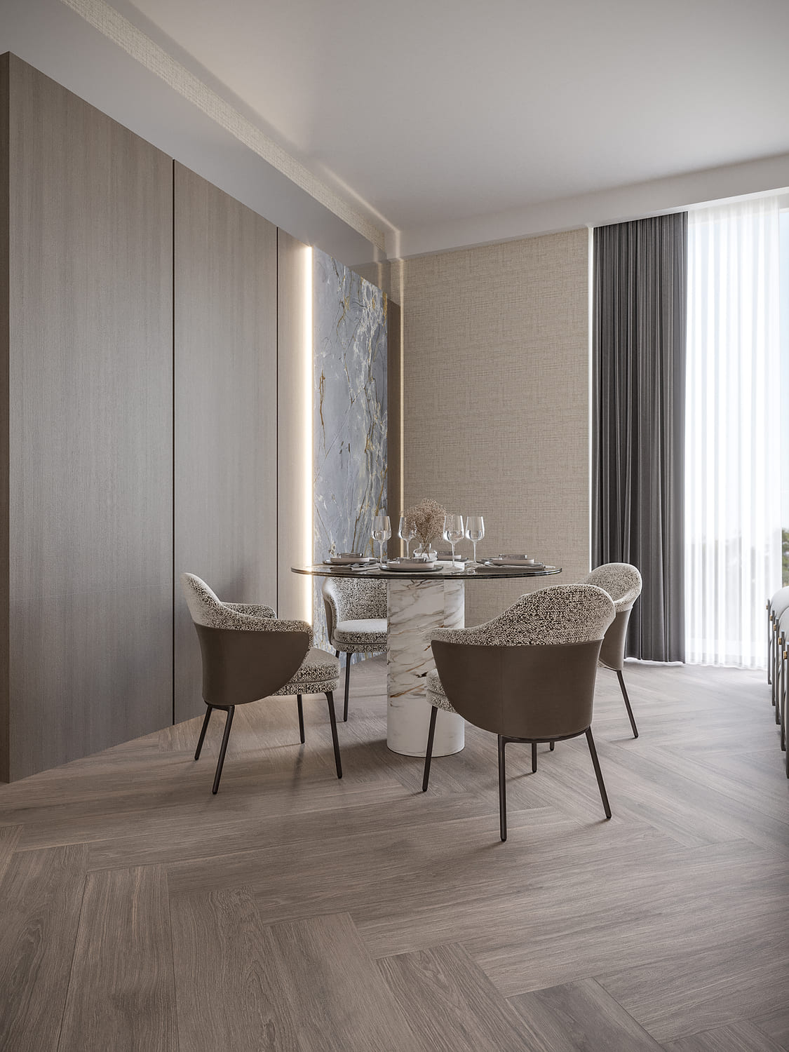 The Central Downtown AQUA Properties appartements à Arjan Dubai