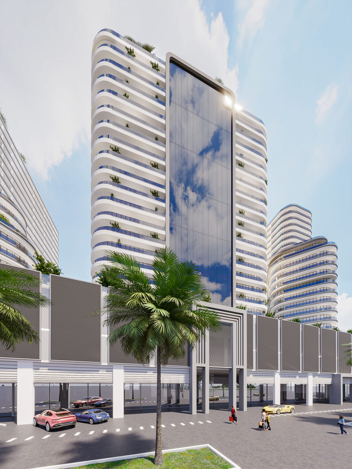 The Central Downtown AQUA Properties appartements à Arjan Dubai