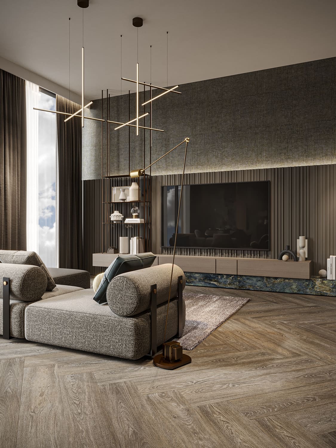 The Central Downtown AQUA Properties appartements à Arjan Dubai