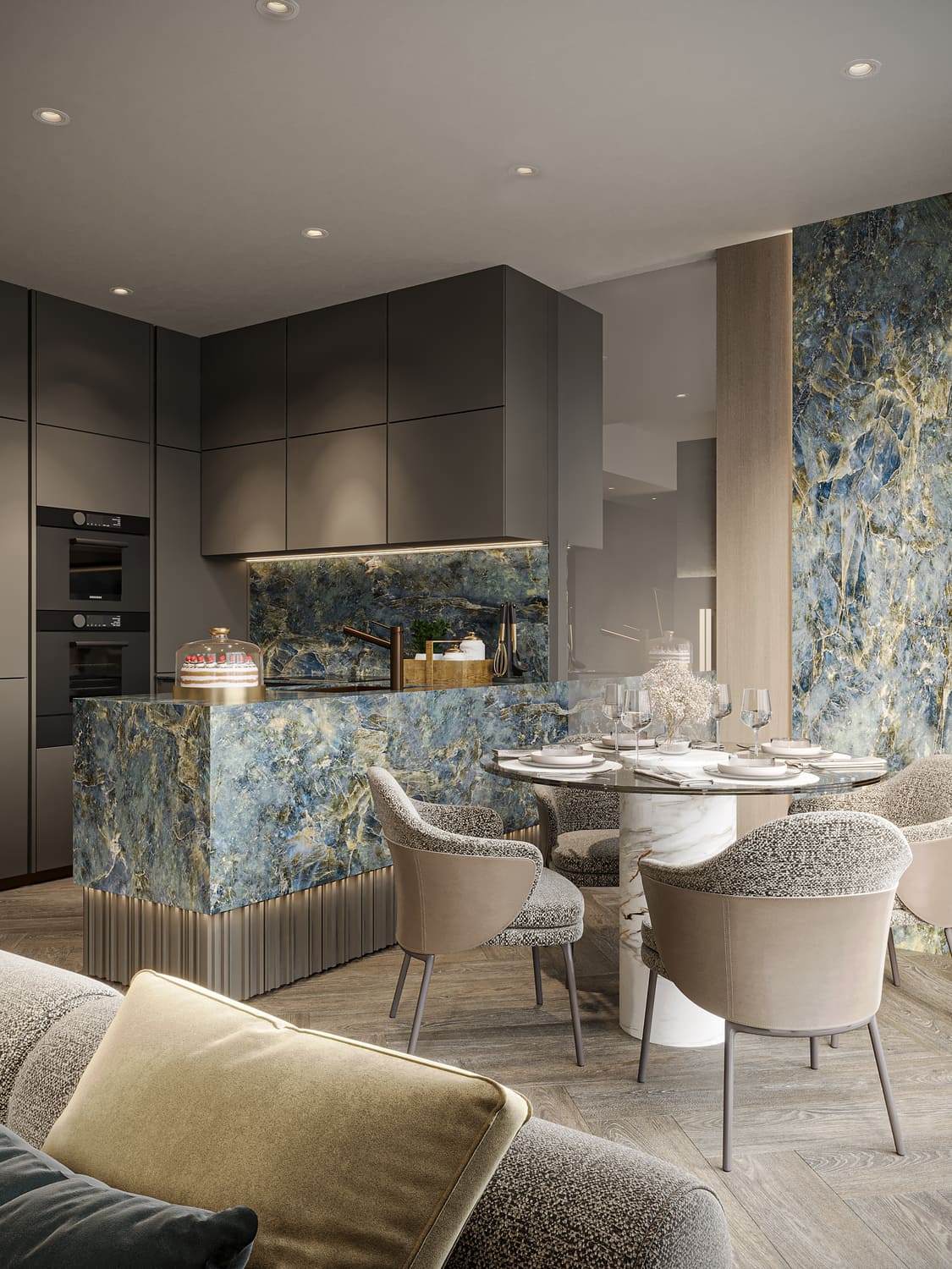 The Central Downtown AQUA Properties appartements à Arjan Dubai