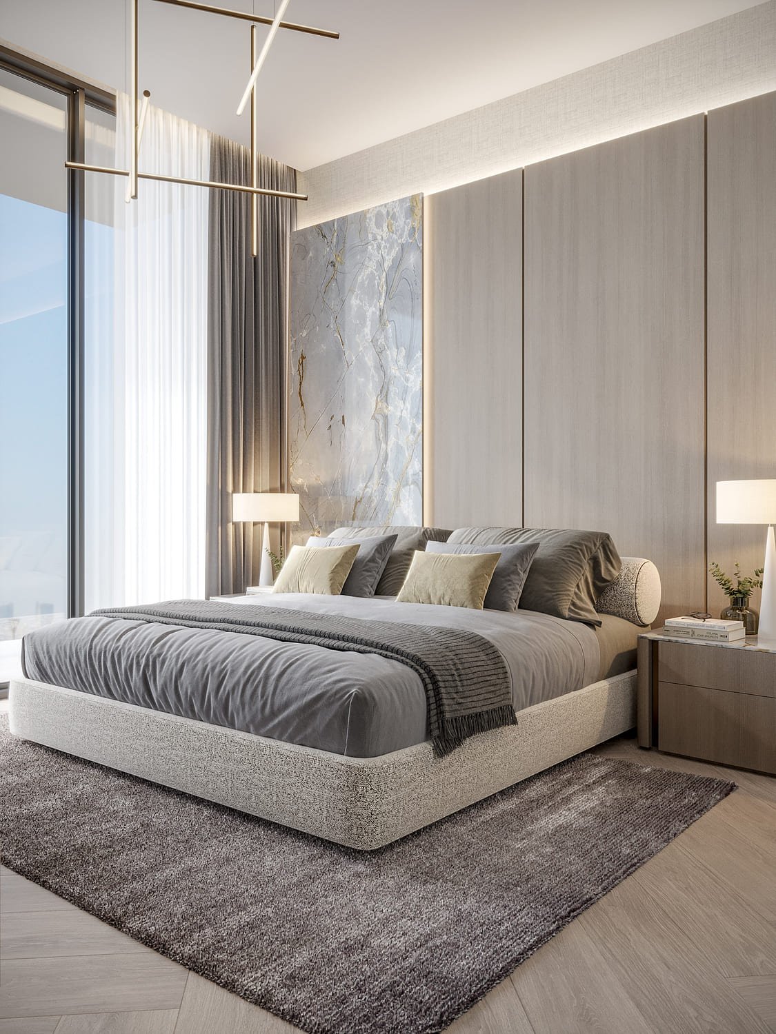 The Central Downtown AQUA Properties appartements à Arjan Dubai