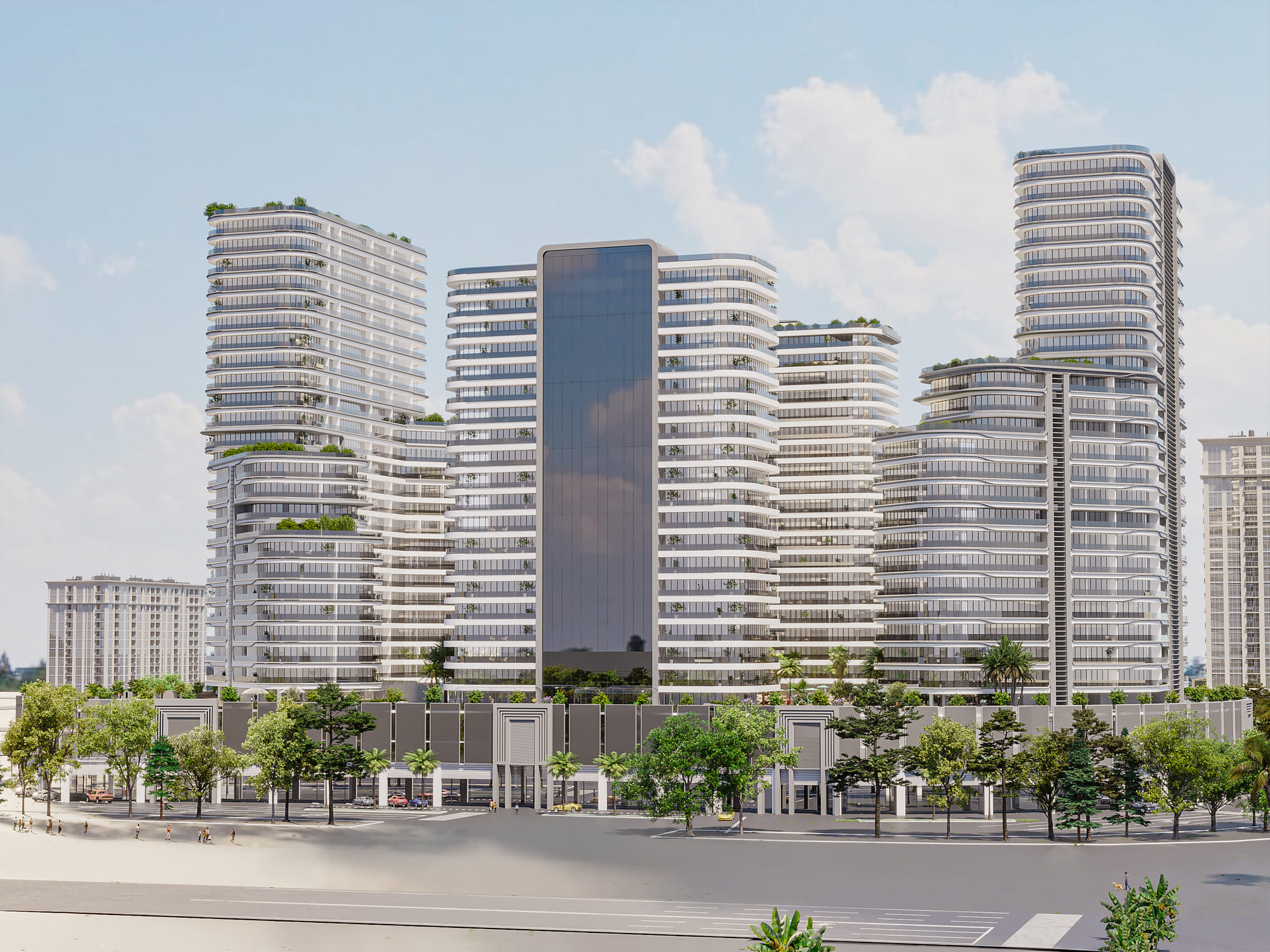 The Central Downtown AQUA Properties appartements à Arjan Dubai
