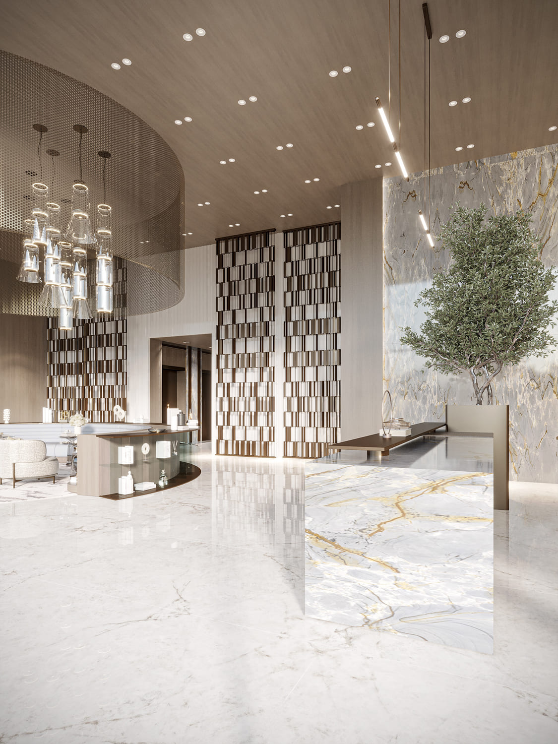 The Central Downtown AQUA Properties appartements à Arjan Dubai