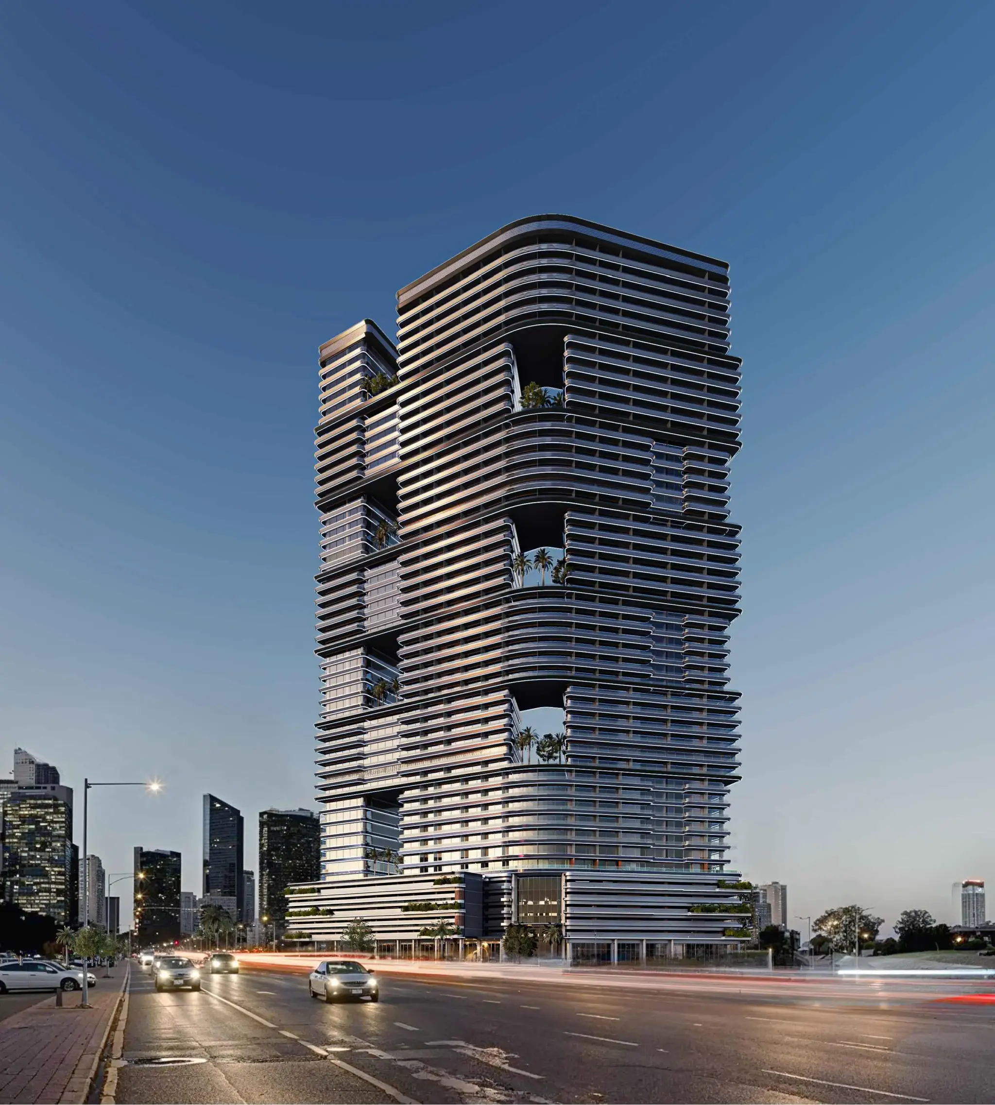 Binghatti Sky Terraces intérieur Motor City Dubai