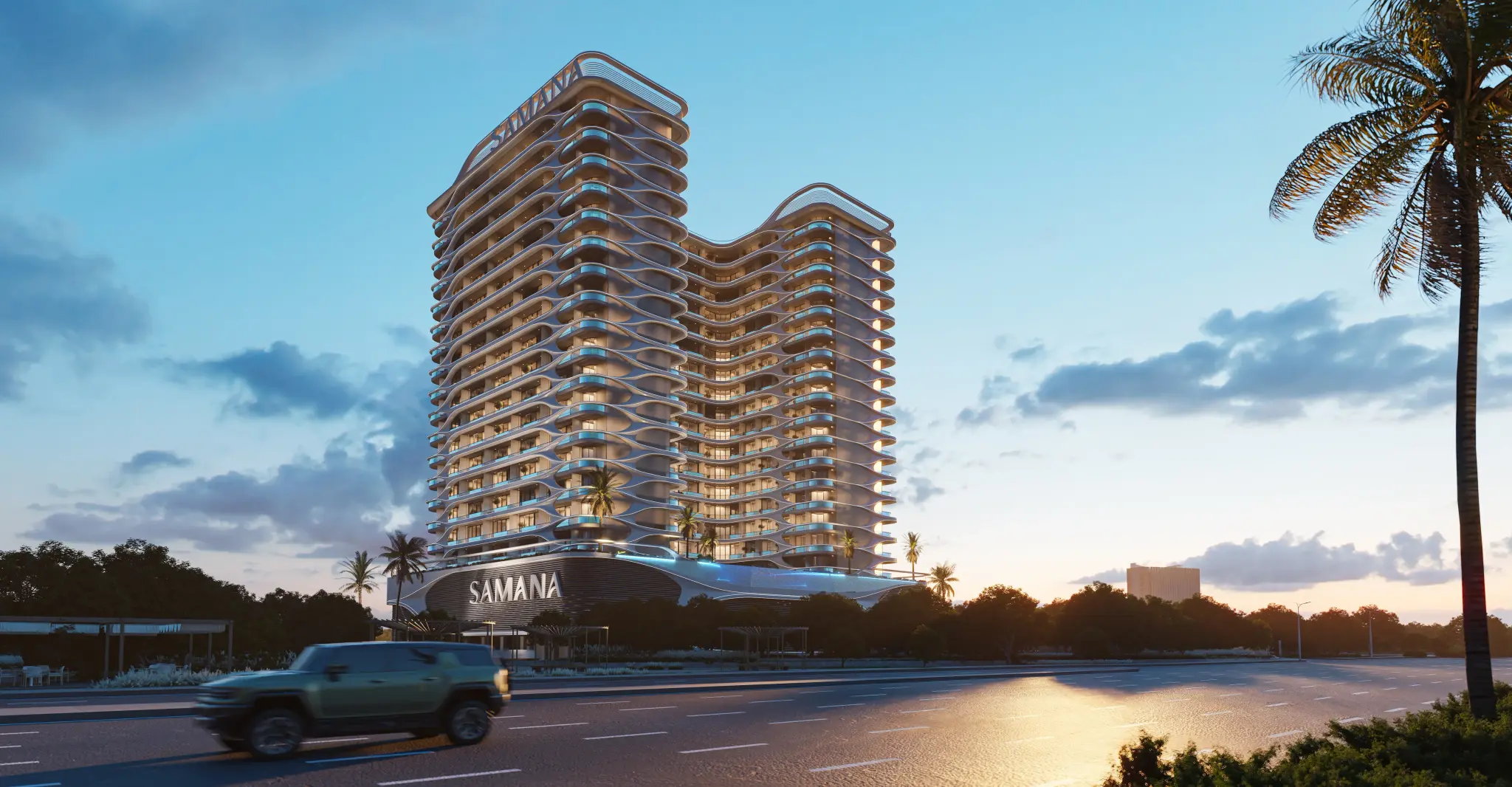 Samana Boulevard Heights Dubailand Dubai