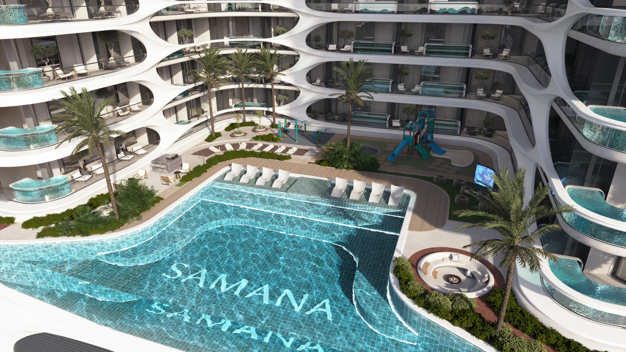 Samana Boulevard Heights Dubailand Dubai