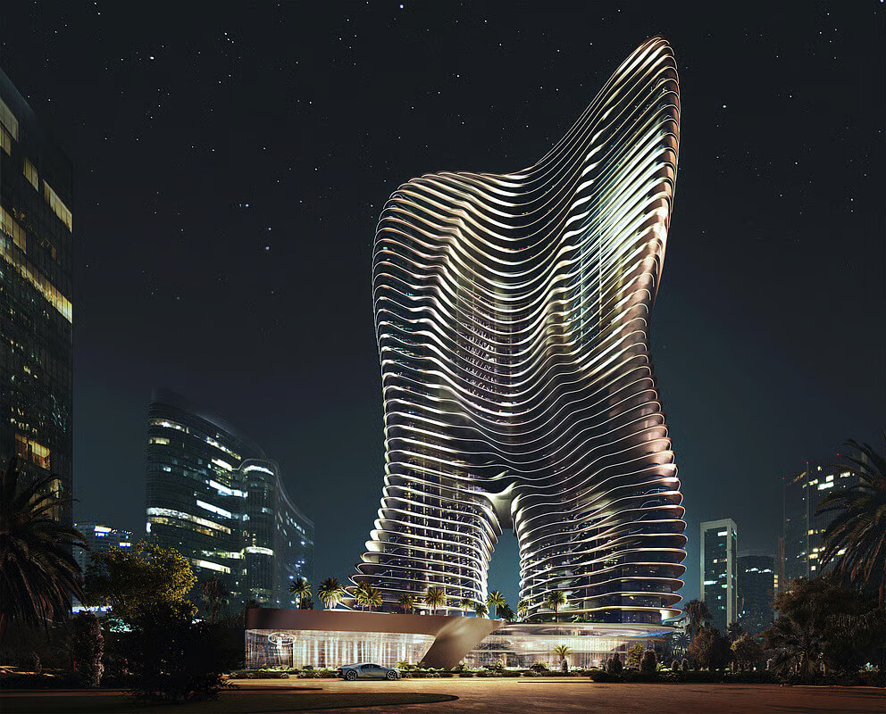 Penthouse Bugatti Residences vendu 550 millions AED a Dubai 2