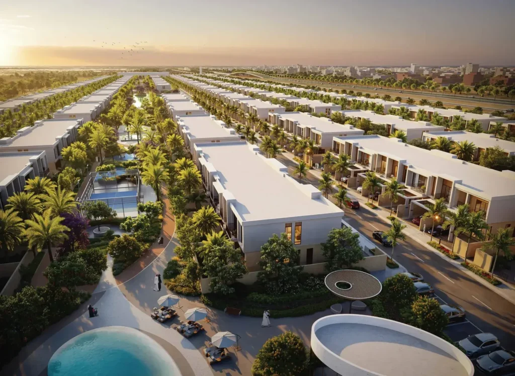 Sukoon by Sanzen townhouses et villas Sharjah 13