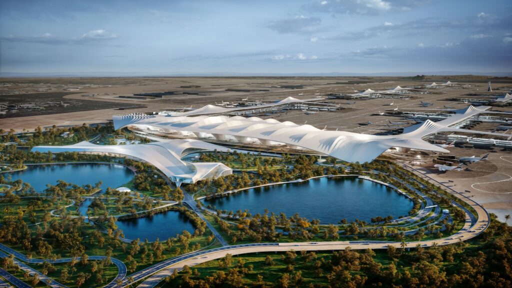 Al Maktoum DWC le futur plus grand aeroport du monde va transformer limmobilier au sud de Dubai 1
