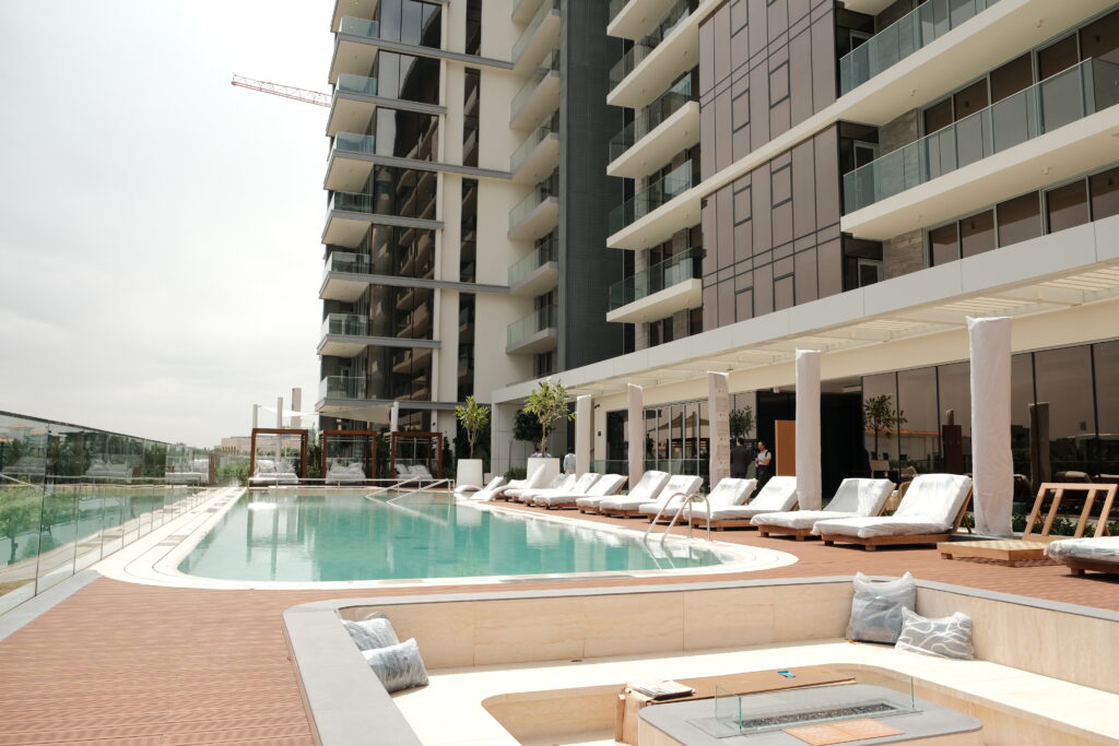 Ellington House 2 Dubai Hills visite terrain par Sopra 11