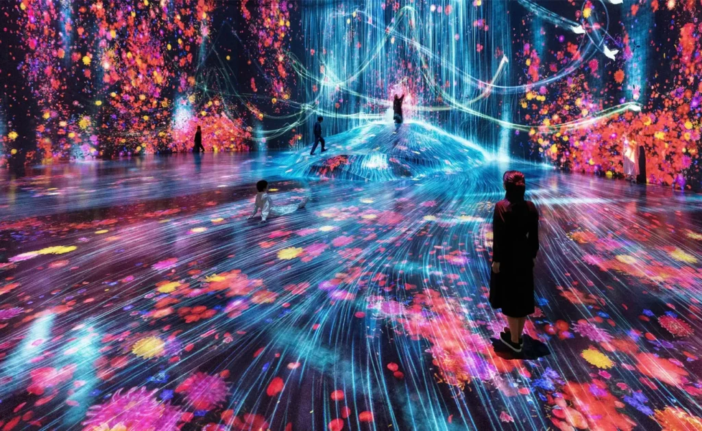 teamLab Phenomena Saadiyat Island Abu Dhabi