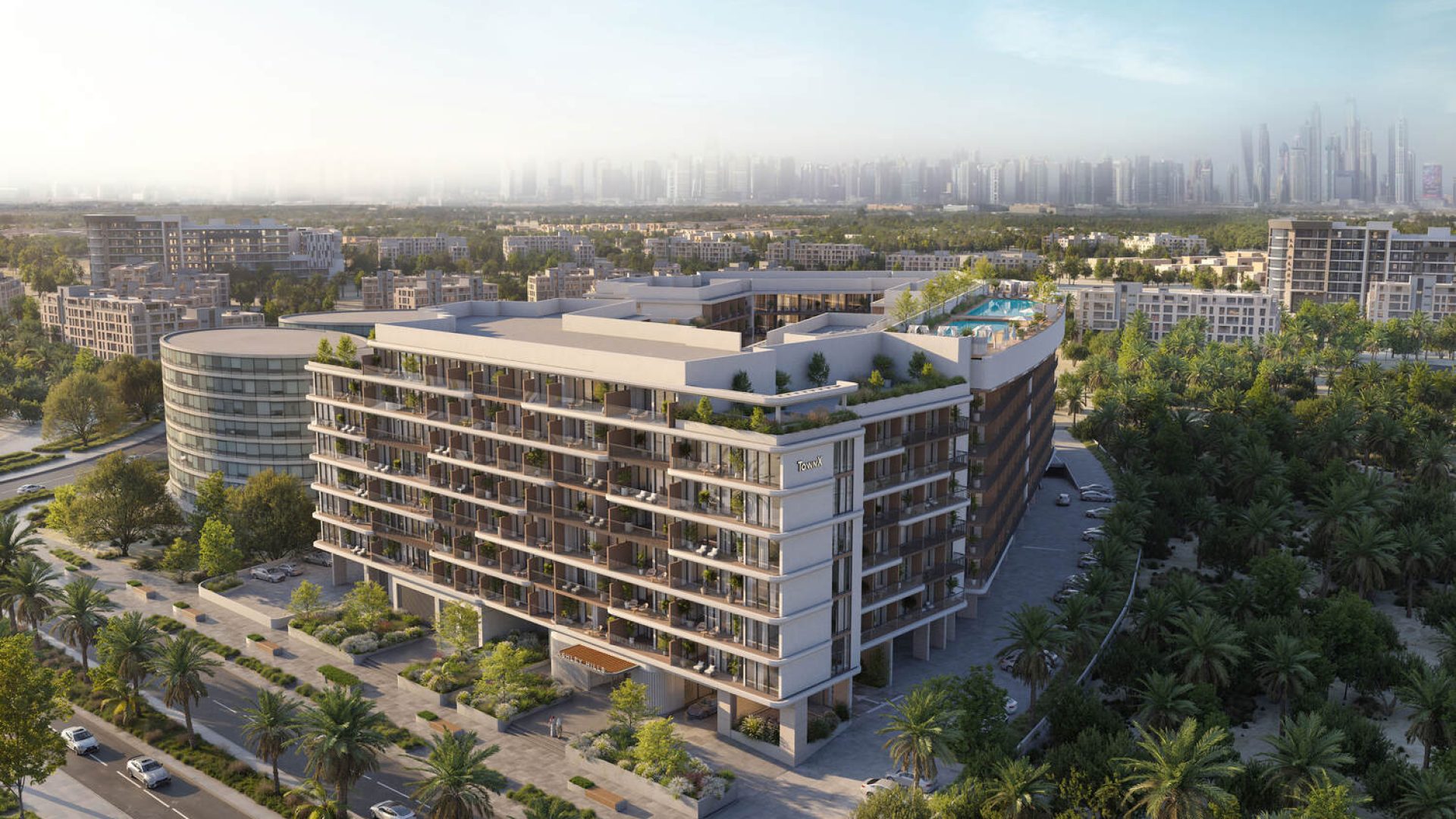 Ashley Hills par TownX appartements à Al Barsha South Dubai