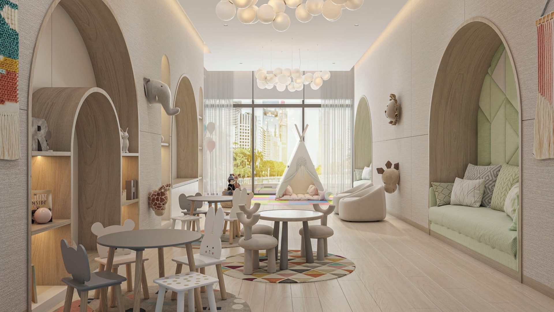 Azizi David appartements à Al Jaddaf Dubai