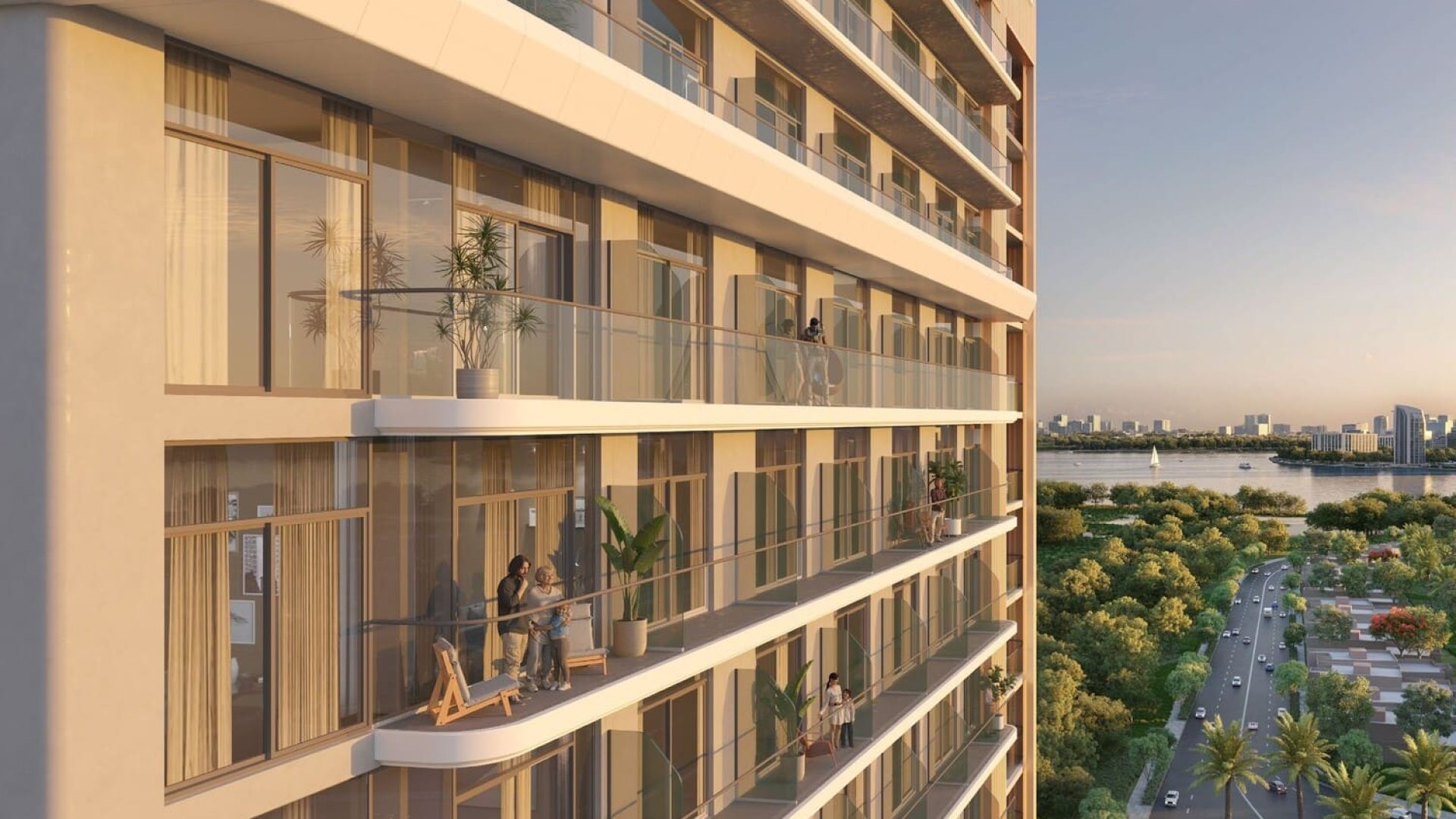 Azizi David appartements à Al Jaddaf Dubai