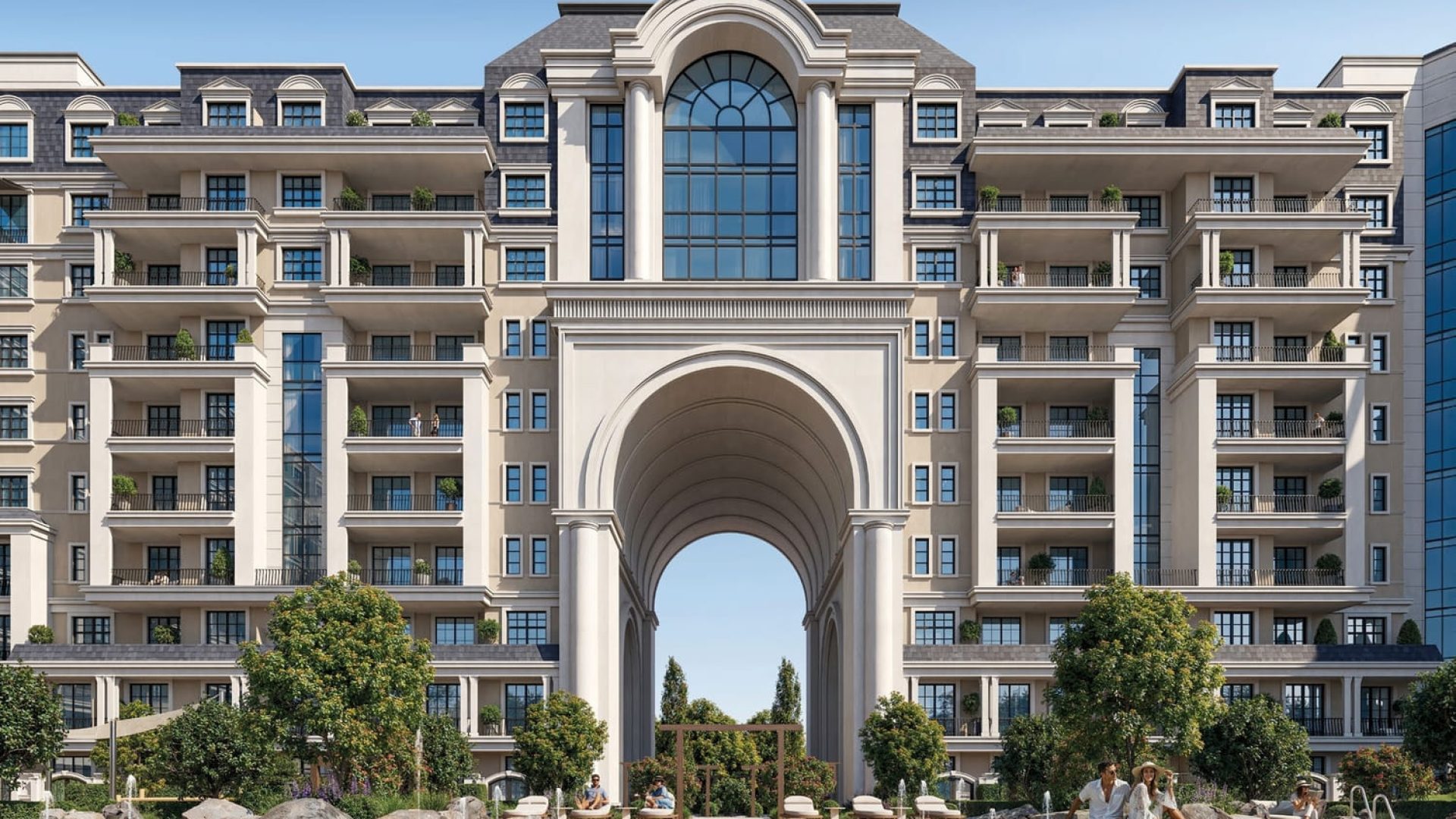 Bab Al Qasr Garden Residence 66 appartements à Masdar City Abu Dhabi