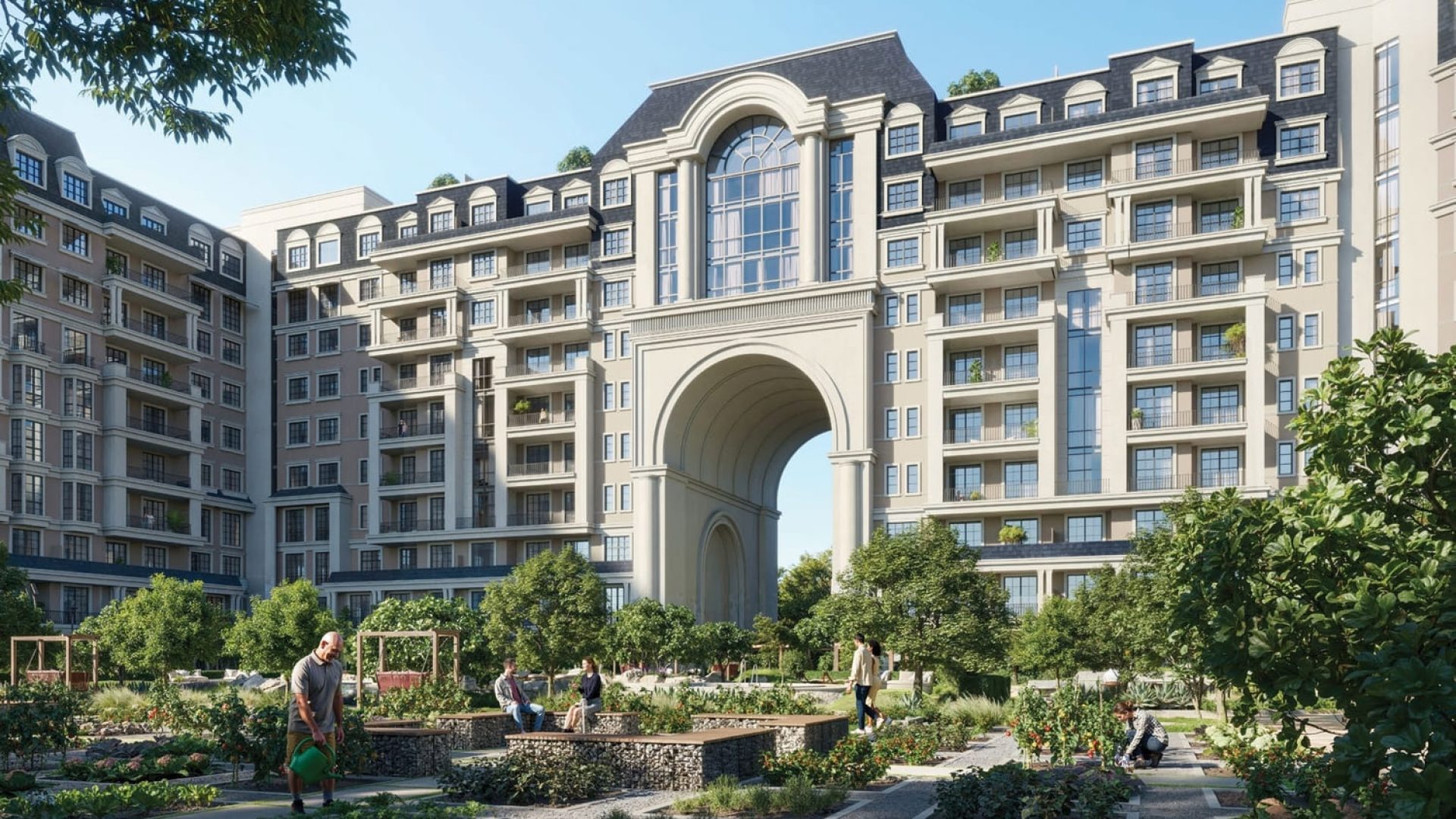 Bab Al Qasr Garden Residence 66 appartements à Masdar City Abu Dhabi