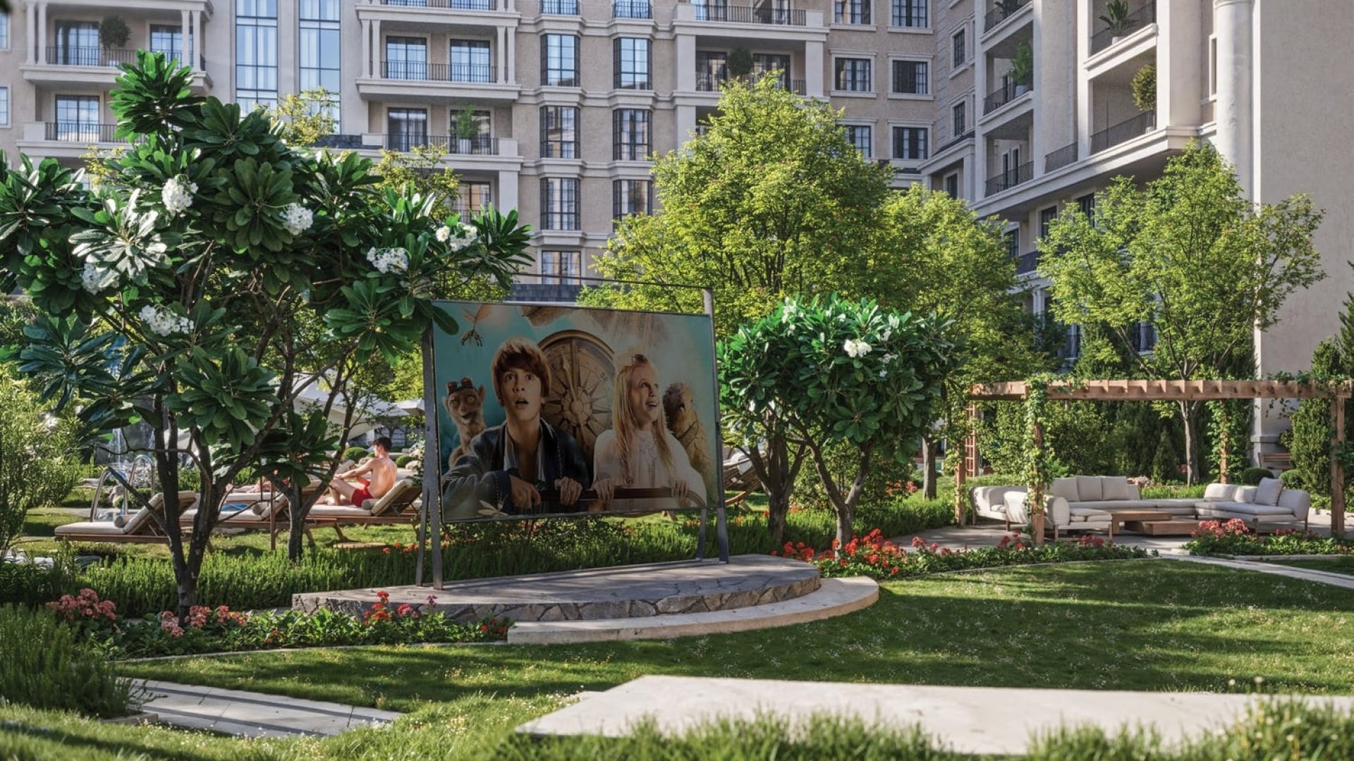 Bab Al Qasr Garden Residence 66 appartements à Masdar City Abu Dhabi