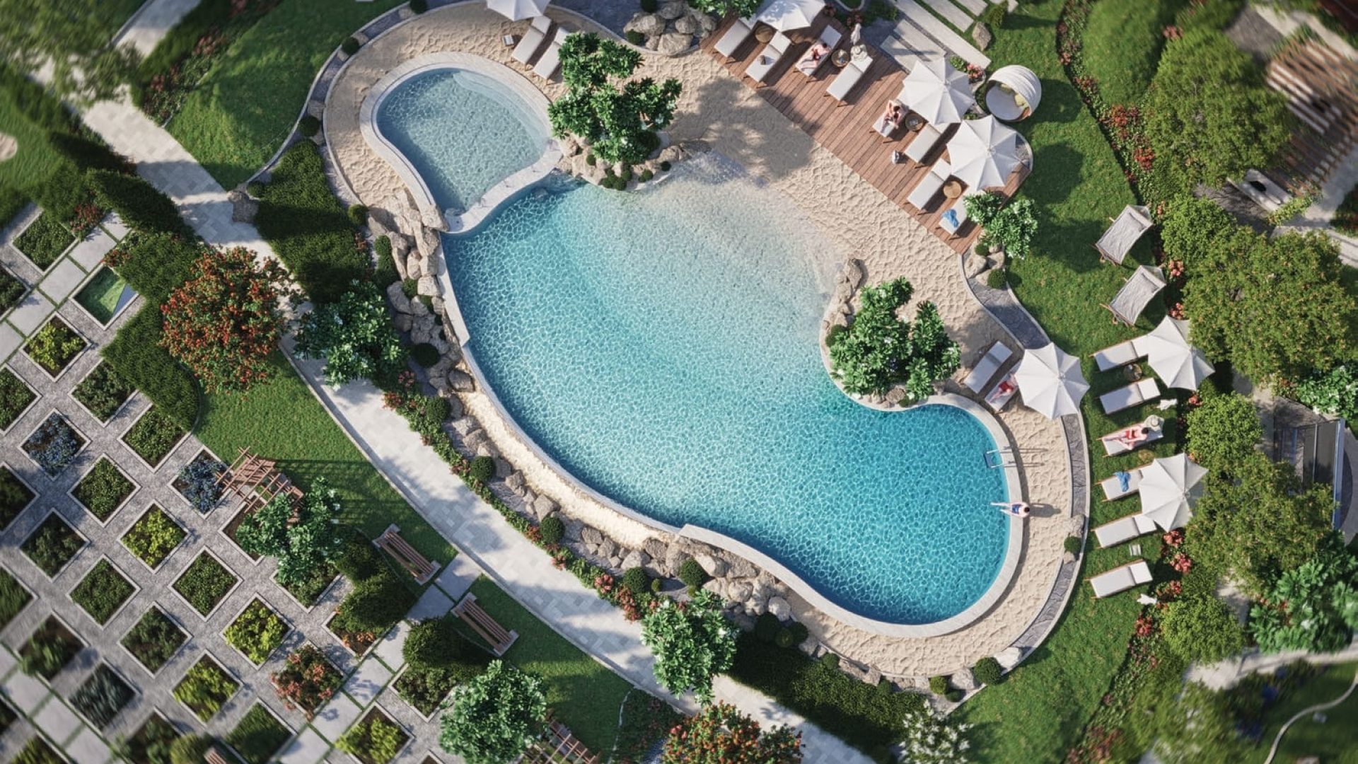 Bab Al Qasr Garden Residence 66 appartements à Masdar City Abu Dhabi