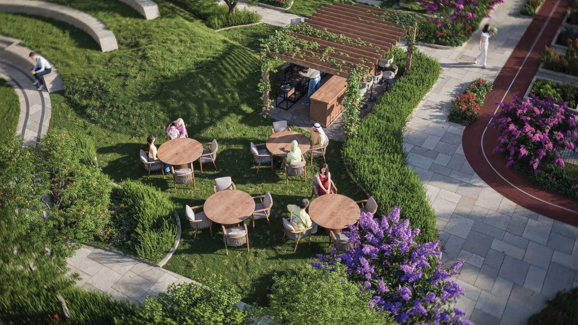 Bab Al Qasr Garden Residence 66 appartements à Masdar City Abu Dhabi