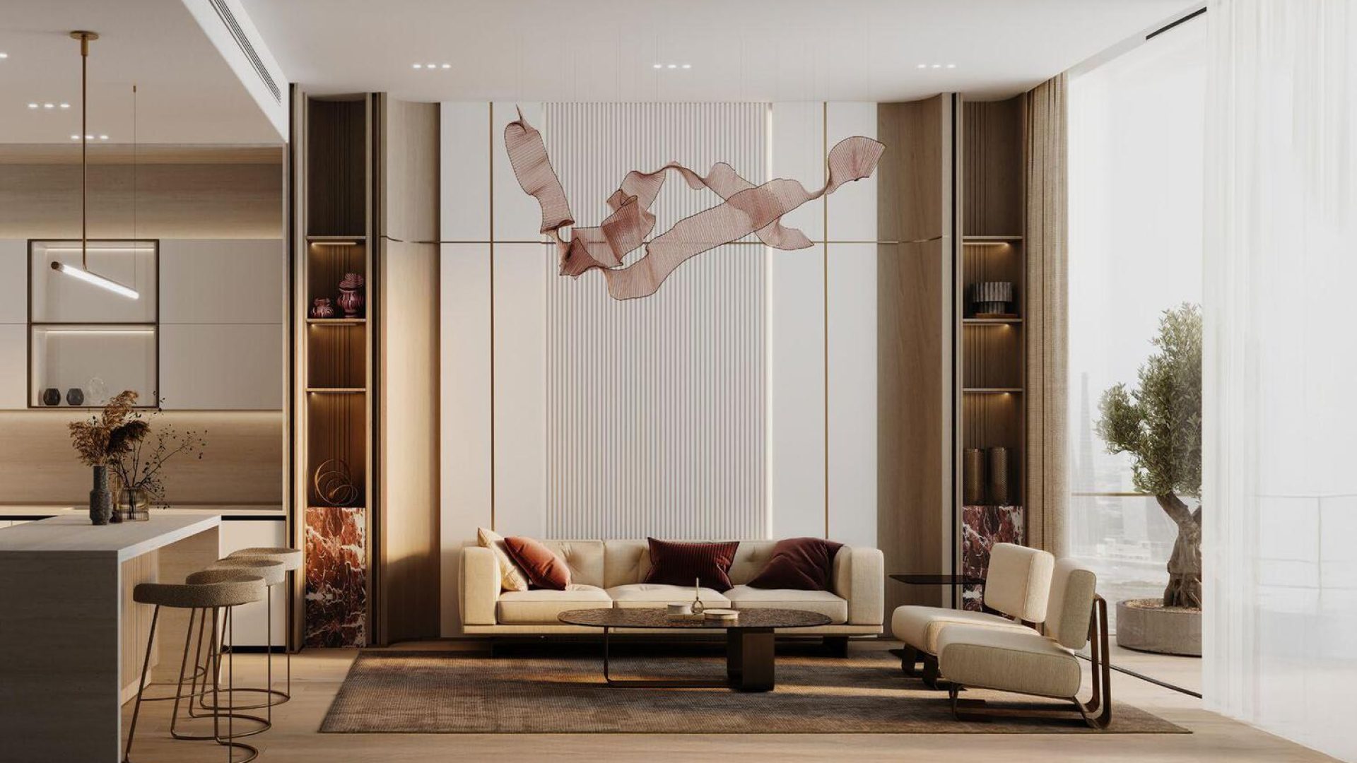 Binghatti Flare appartements à Jumeirah Village Triangle JVT Dubai